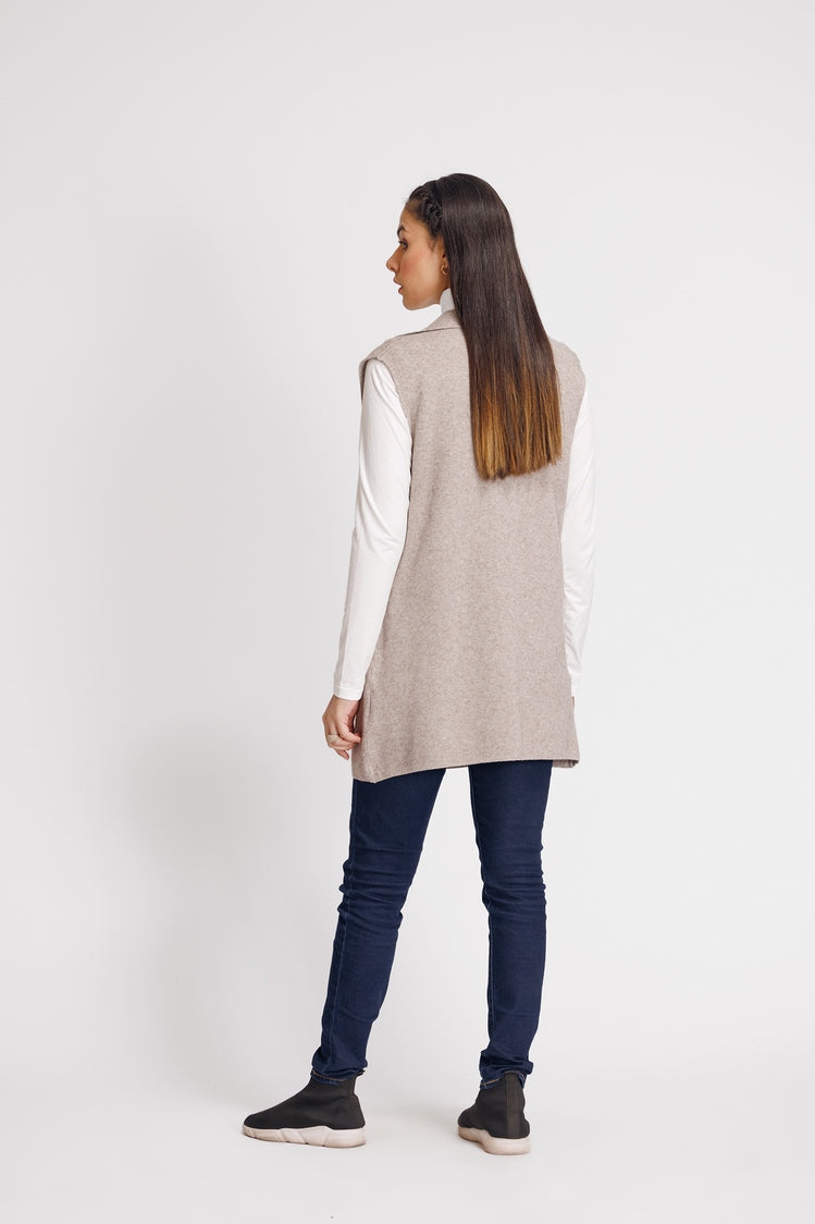 Picture of Ellena - V-Neck Cardigan Sweater - Available at Raja Sahib