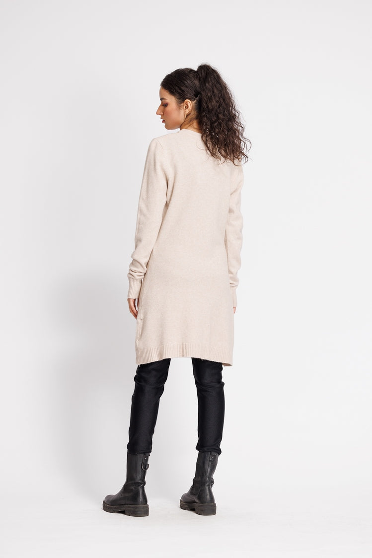 Picture of Ellena - V-Neck Cardigan Sweater - Available at Raja Sahib