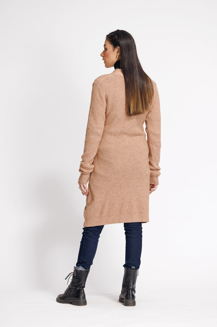 Picture of Ellena - V-Neck Cardigan Sweater - Available at Raja Sahib