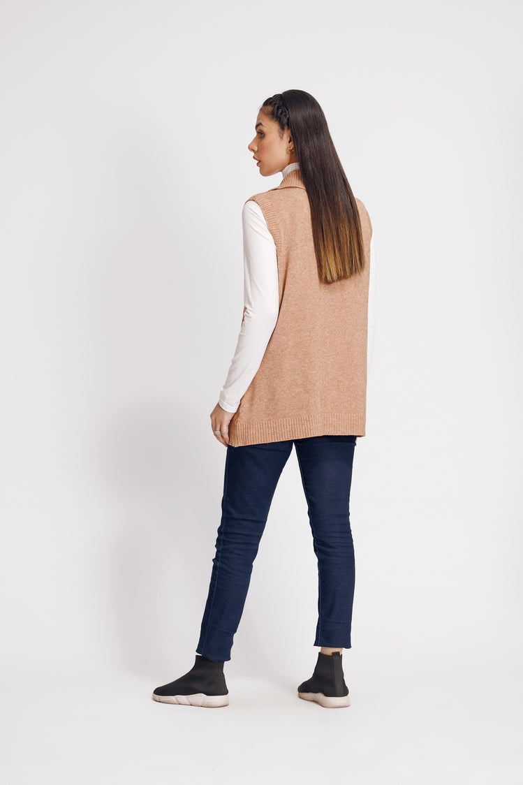 Picture of Ellena - V-Neck Cardigan Sweater - Available at Raja Sahib