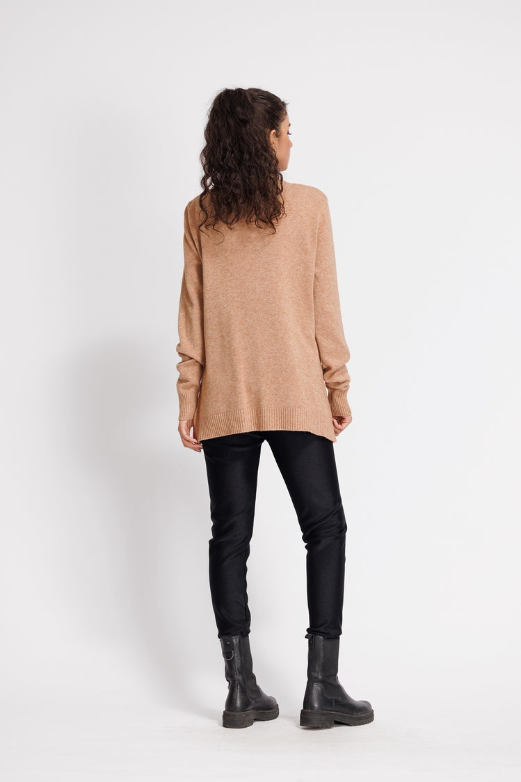 Picture of Ellena - V-Neck Cardigan Sweater - Available at Raja Sahib