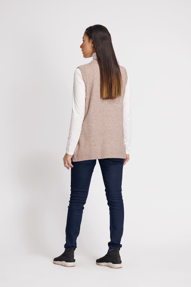 Picture of Ellena - V-Neck Cardigan Sweater - Available at Raja Sahib