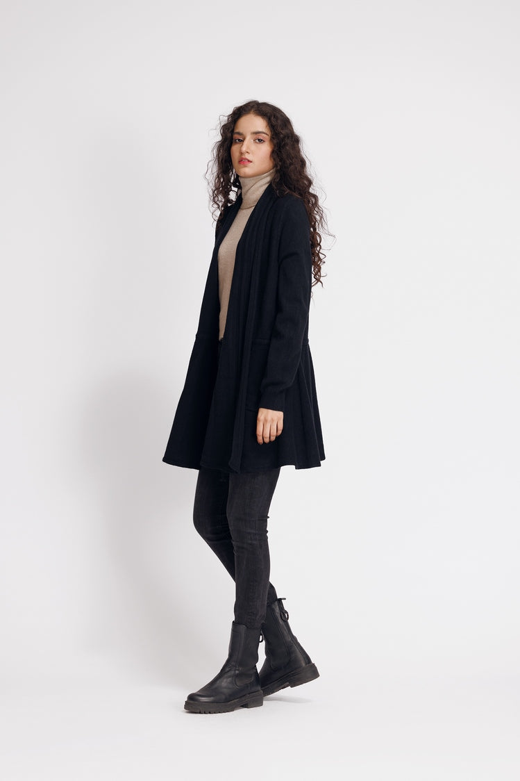 Picture of Ellena - V-Neck Cardigan Sweater - Available at Raja Sahib