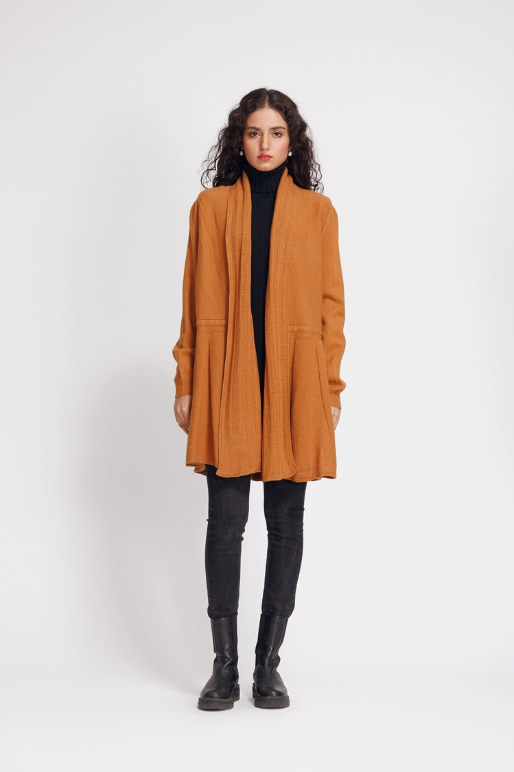 Picture of Ellena - V-Neck Cardigan Sweater - Available at Raja Sahib