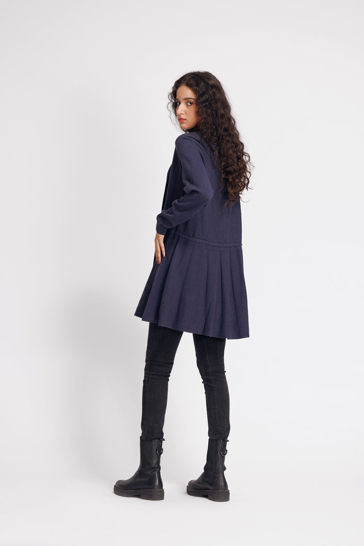 Picture of Ellena - V-Neck Cardigan Sweater - Available at Raja Sahib