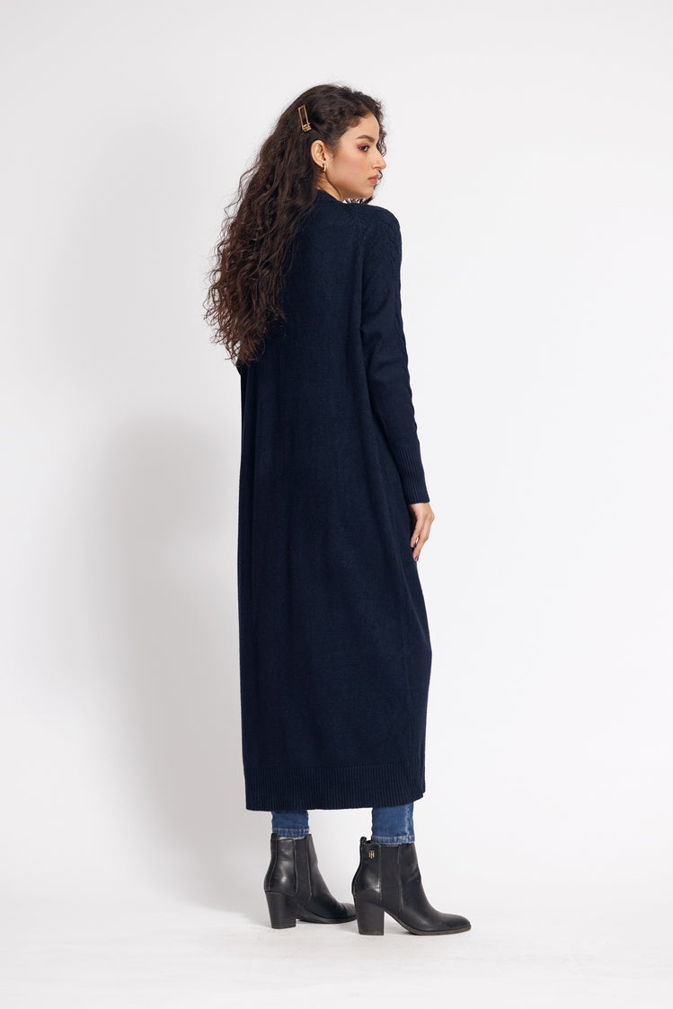 Picture of Ellena - V-Neck Cardigan Sweater - Available at Raja Sahib