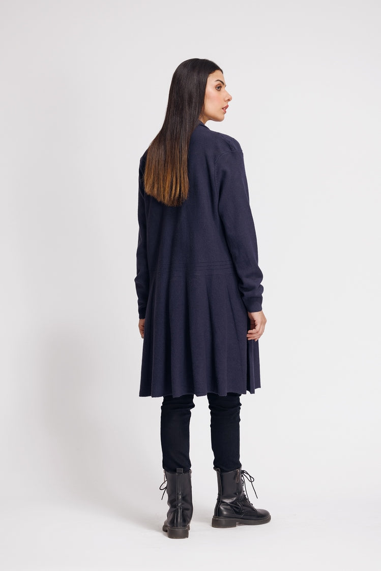 Picture of Ellena - V-Neck Cardigan Sweater - Available at Raja Sahib