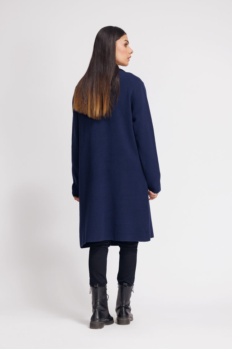 Picture of Ellena - V-Neck Cardigan Sweater - Available at Raja Sahib