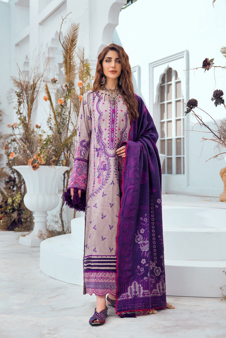 Picture of Ellena - 3-PC Musavir Embroidered Khaddar Collection - Available at Raja Sahib