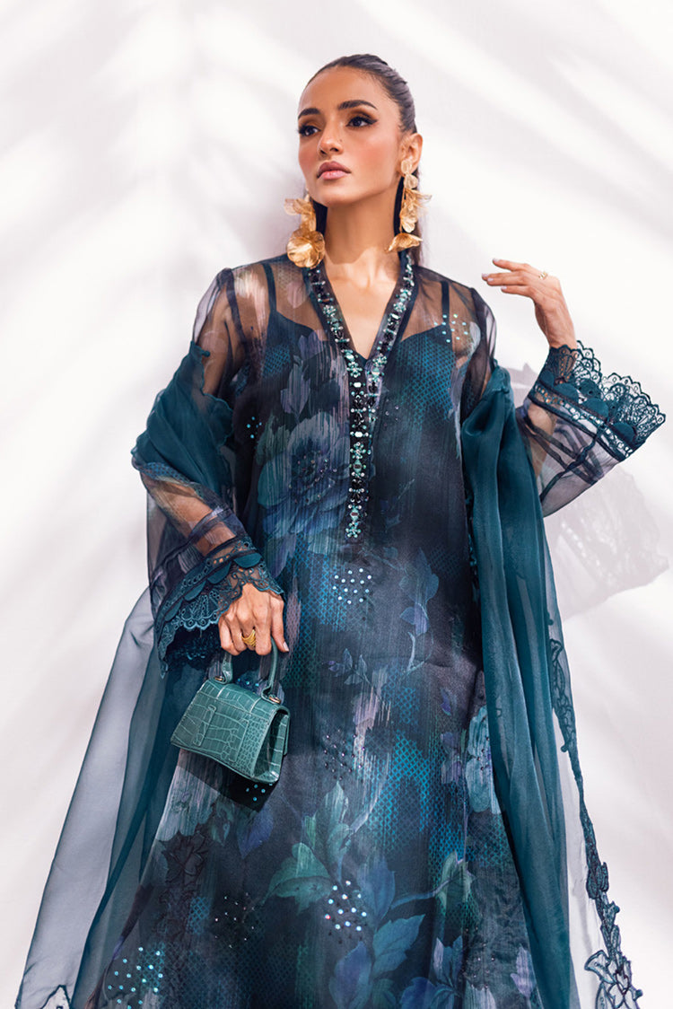 Picture of Nureh - NU2 136 Coco Love Ballerina Embroidered & Embellished Chiffon Collection - Available at Raja Sahib