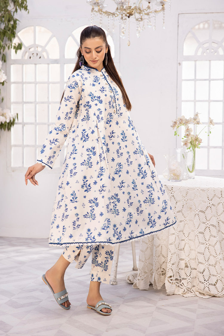 Picture of Ellena - 2-PC Unstitched Digital Printed Lawn Suit - Available at Raja Sahib
