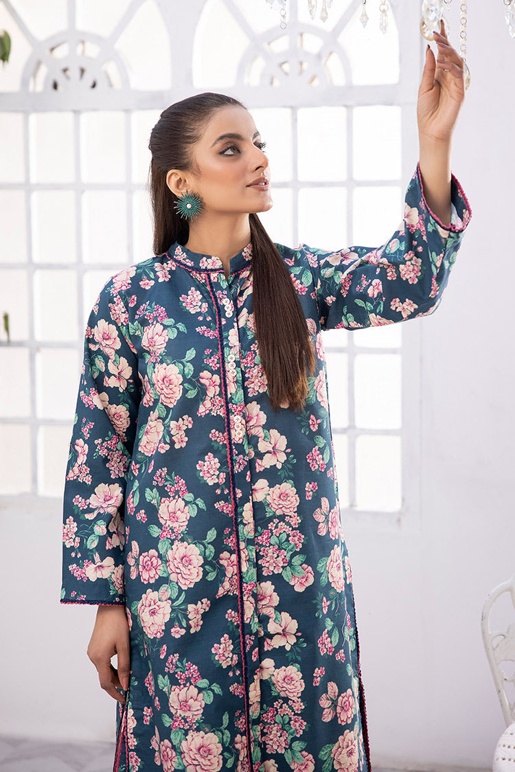 Picture of Ellena - 2-PC Unstitched Digital Printed Lawn Suit - Available at Raja Sahib