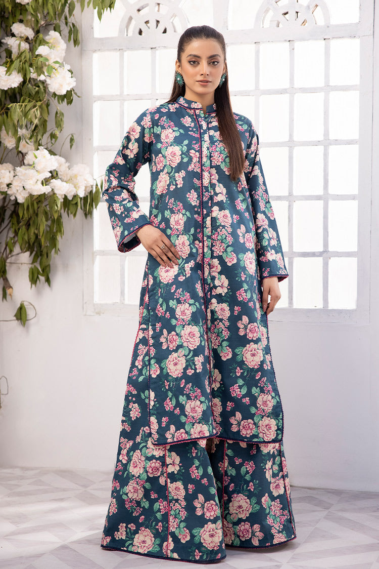 Picture of Ellena - 2-PC Unstitched Digital Printed Lawn Suit - Available at Raja Sahib