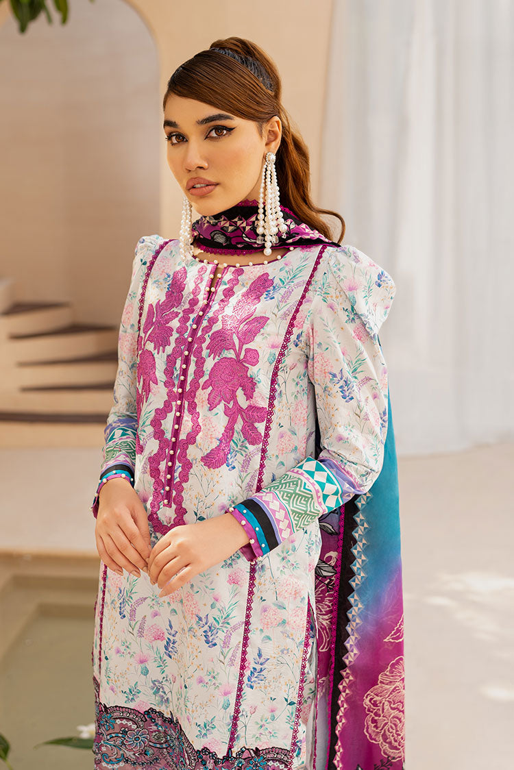 Picture of Maria Osama Khan - Raya Unstitched Collection Vol 1 - Electric pink - Available at Raja Sahib