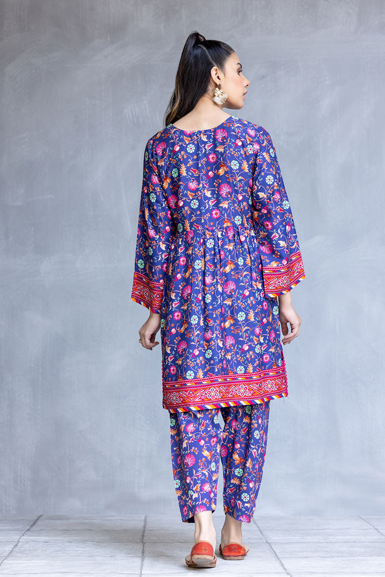 Picture of Ellena - 2-PC Stitched Twill Marina Suit - Available at Raja Sahib