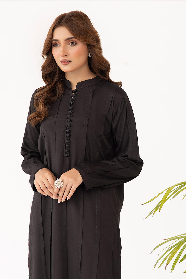 Picture of Ellena - 2-PC Stitched Dyed Raw Silk Suit - Available at Raja Sahib