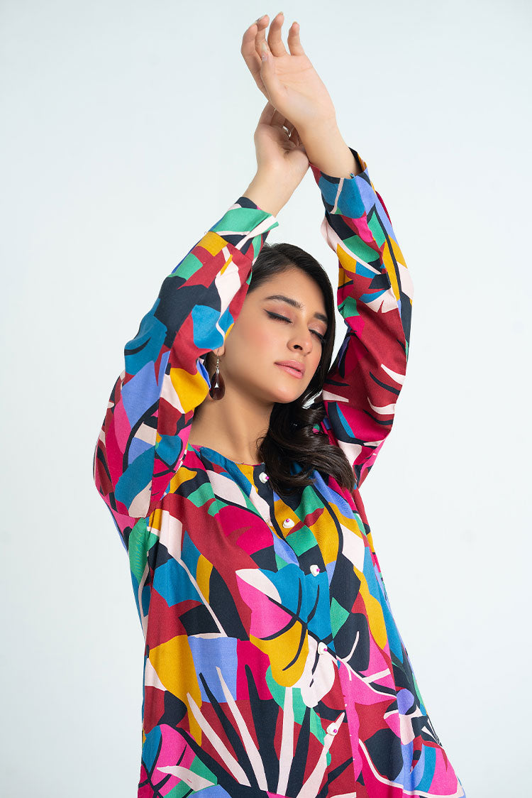 Picture of Ellena - 2-PC Stitched Printed Marina Suit - Available at Raja Sahib