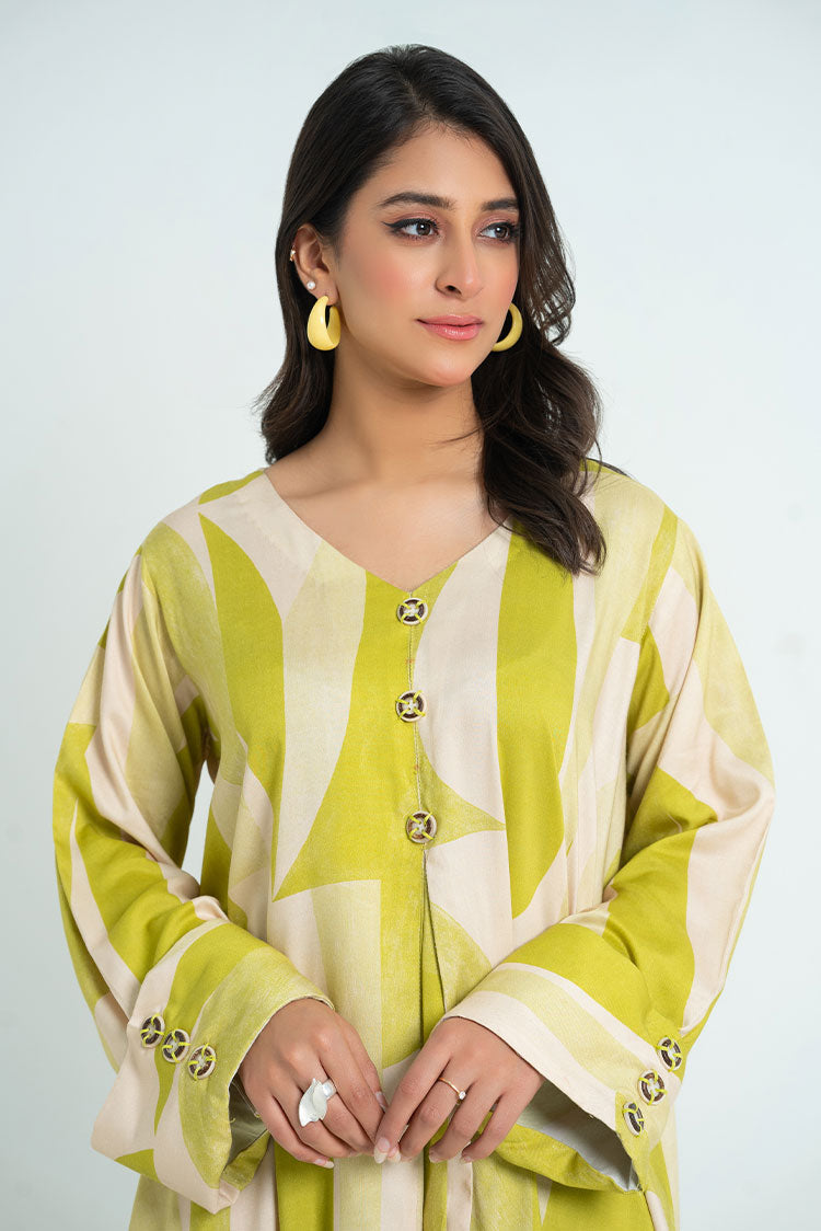 Picture of Ellena - 2-PC Stitched Printed Marina Suit - Available at Raja Sahib