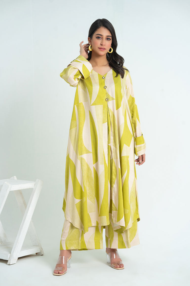 Picture of Ellena - 2-PC Stitched Printed Marina Suit - Available at Raja Sahib