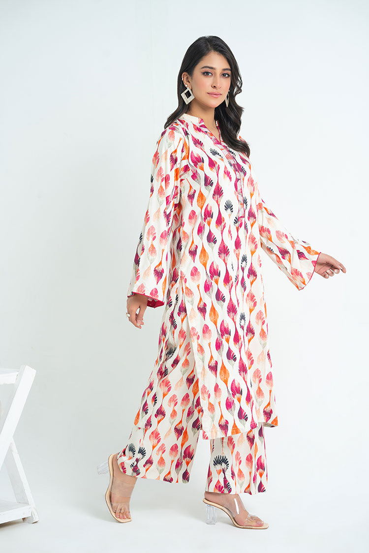 Picture of Ellena - 2-PC Stitched Printed Marina Suit - Available at Raja Sahib