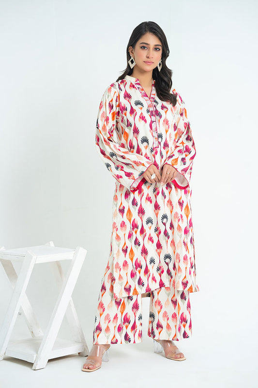 Picture of Ellena - 2-PC Stitched Printed Marina Suit - Available at Raja Sahib