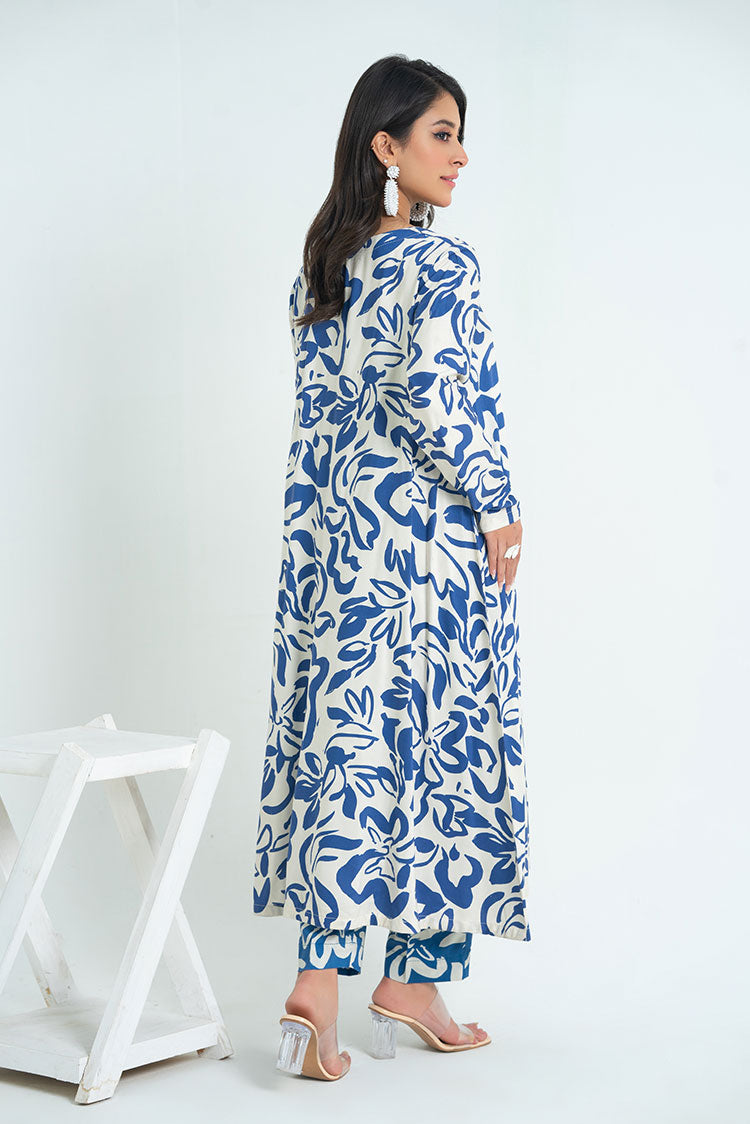 Picture of Ellena - 2-PC Stitched Printed Marina Suit - Available at Raja Sahib
