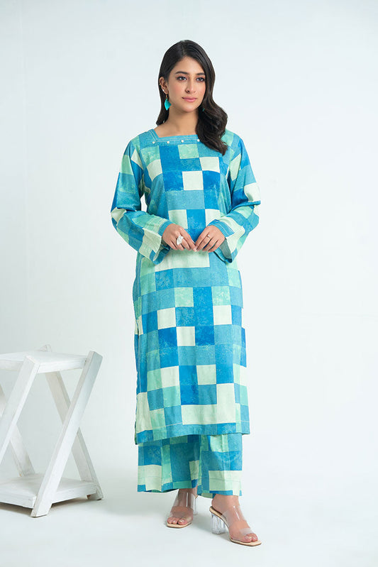 Picture of Ellena - 2-PC Stitched Printed Marina Suit - Available at Raja Sahib