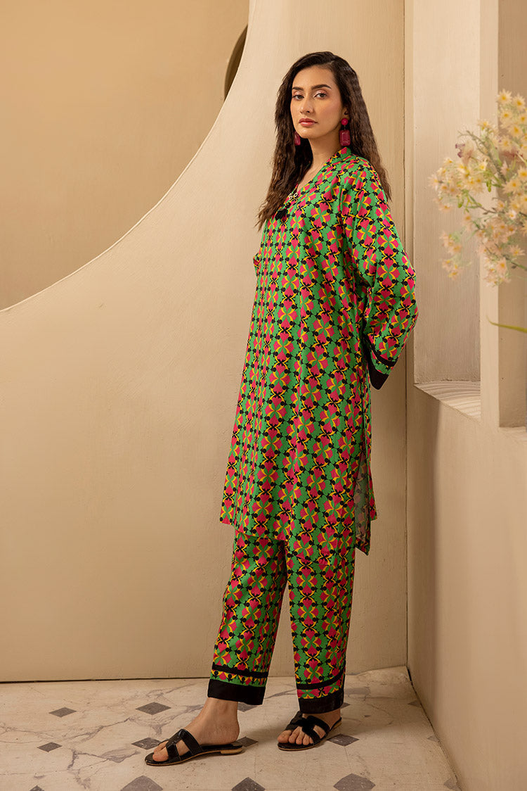 Picture of Ellena - 2-PC Stitched Printed Marina Suit - Available at Raja Sahib
