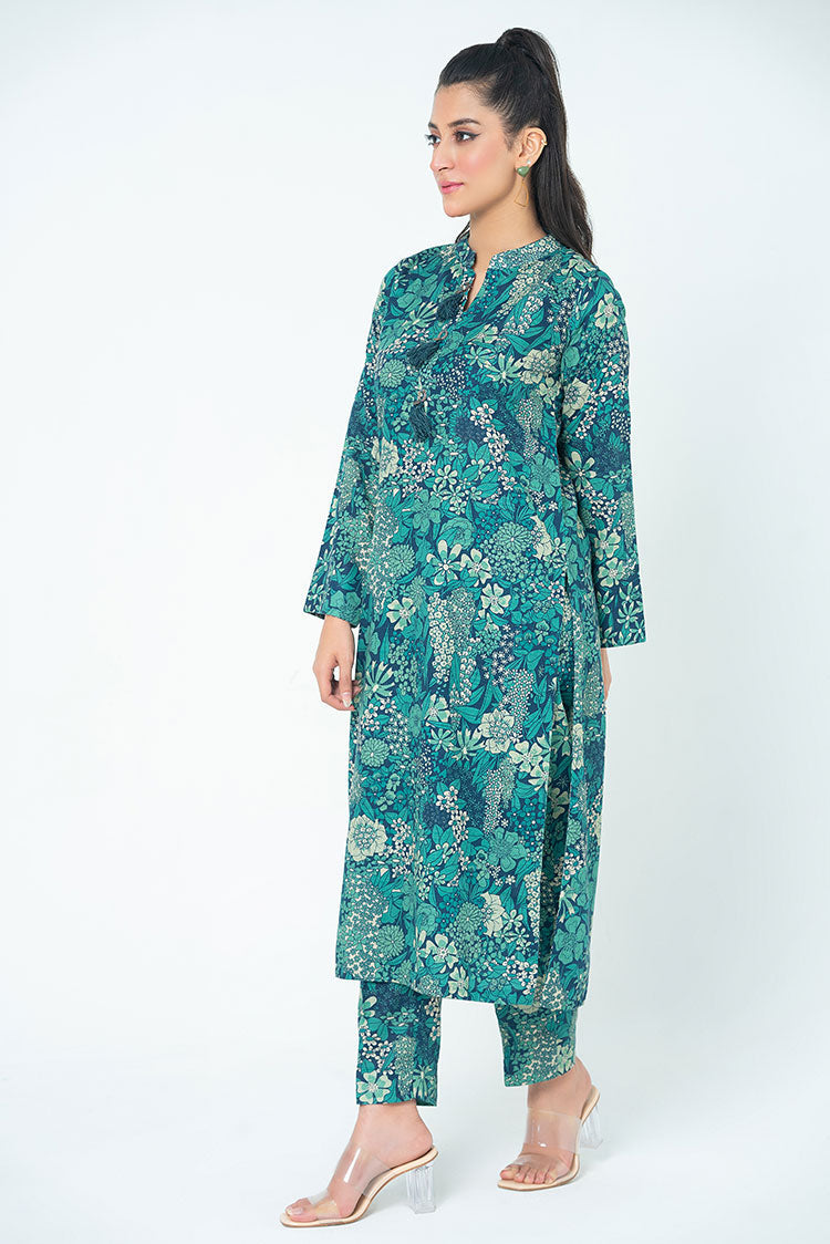 Picture of Ellena - 2-PC Stitched Printed Khaddar Suit - Available at Raja Sahib