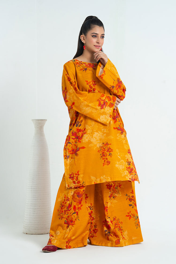 Picture of Ellena - 2-PC Stitched Printed Khaddar Suit - Available at Raja Sahib