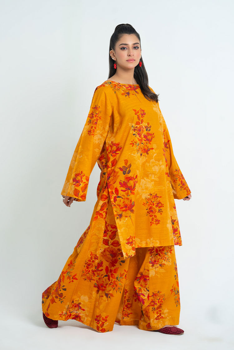 Picture of Ellena - 2-PC Stitched Printed Khaddar Suit - Available at Raja Sahib