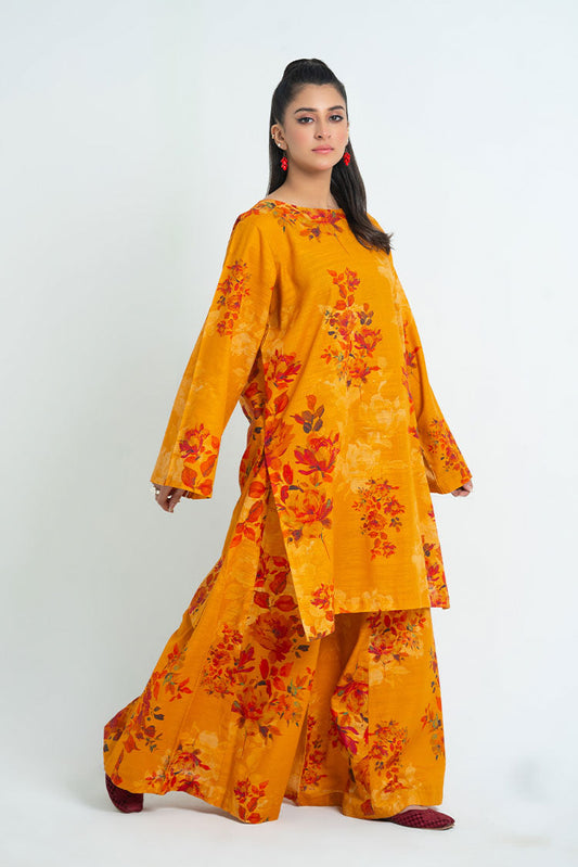 Picture of Ellena - 2-PC Stitched Printed Khaddar Suit - Available at Raja Sahib