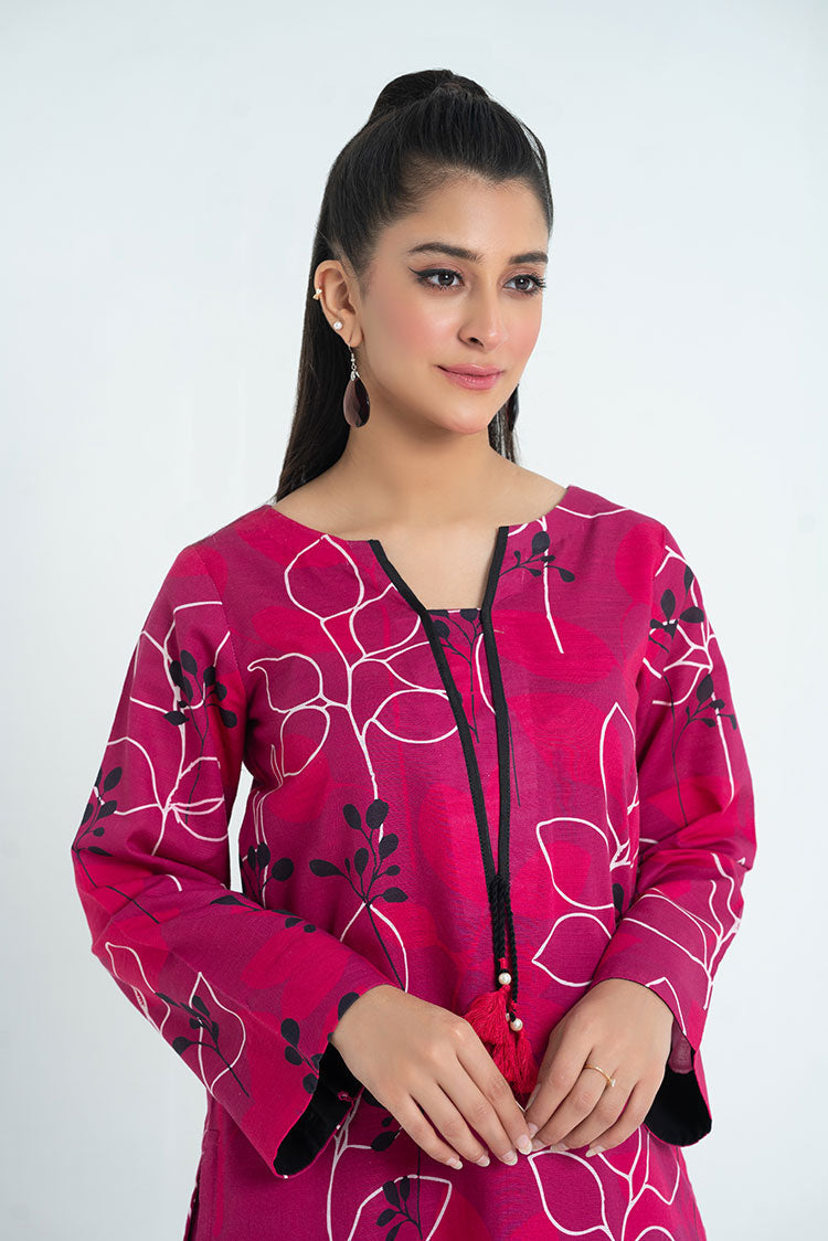 Picture of Ellena - 2-PC Stitched Printed Khaddar Suit - Available at Raja Sahib