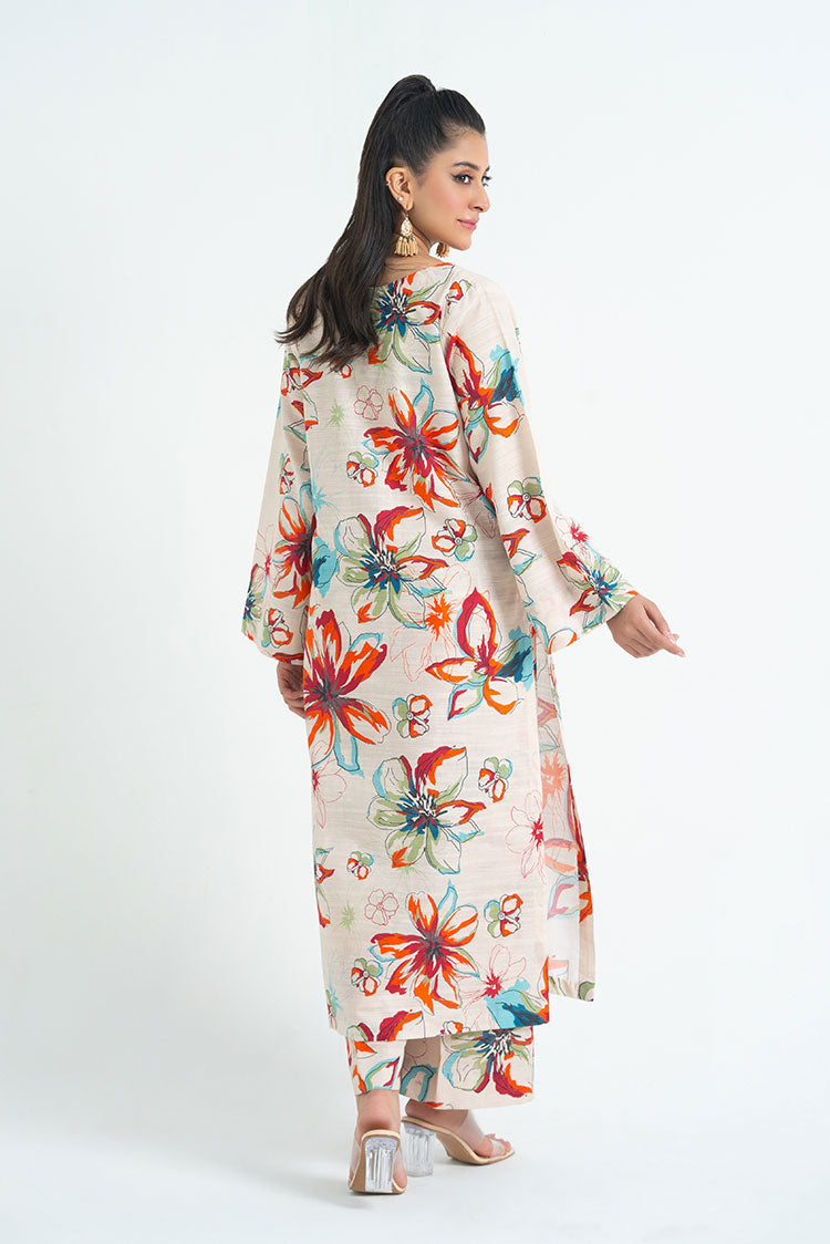 Picture of Ellena - 2-PC Stitched Printed Khaddar Suit - Available at Raja Sahib