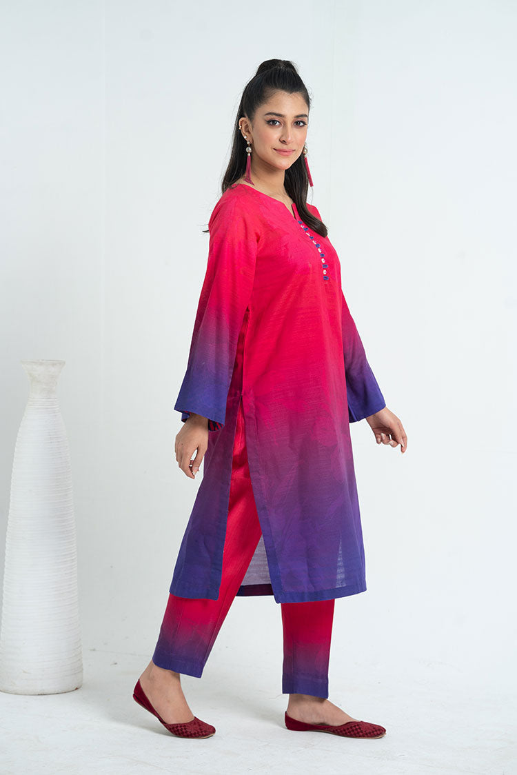 Picture of Ellena - 2-PC Stitched Printed Khaddar Suit - Available at Raja Sahib