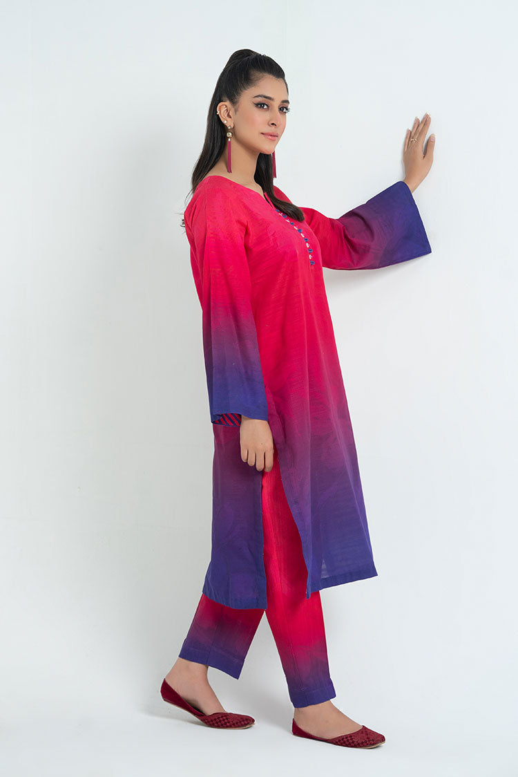 Picture of Ellena - 2-PC Stitched Printed Khaddar Suit - Available at Raja Sahib