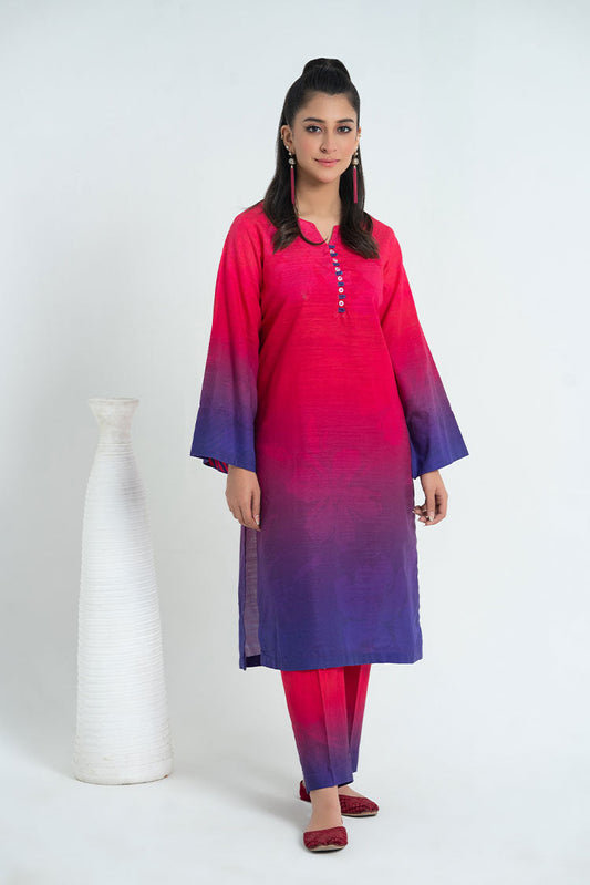 Picture of Ellena - 2-PC Stitched Printed Khaddar Suit - Available at Raja Sahib