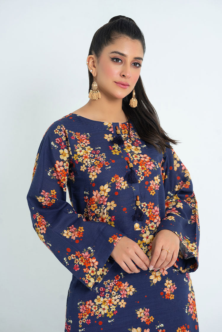 Picture of Ellena - 2-PC Stitched Printed Khaddar Suit - Available at Raja Sahib