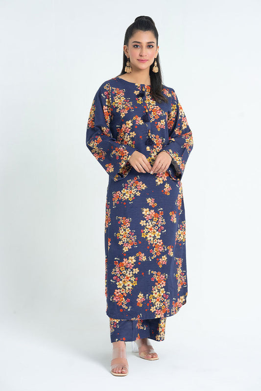 Picture of Ellena - 2-PC Stitched Printed Khaddar Suit - Available at Raja Sahib