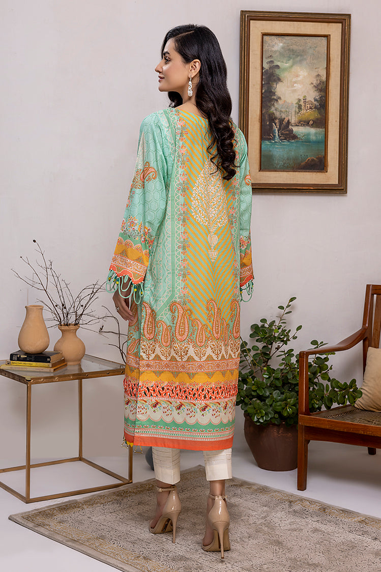 Picture of Ellena - 1-PC Unstitched Lawn Jacquard Kurti - Available at Raja Sahib