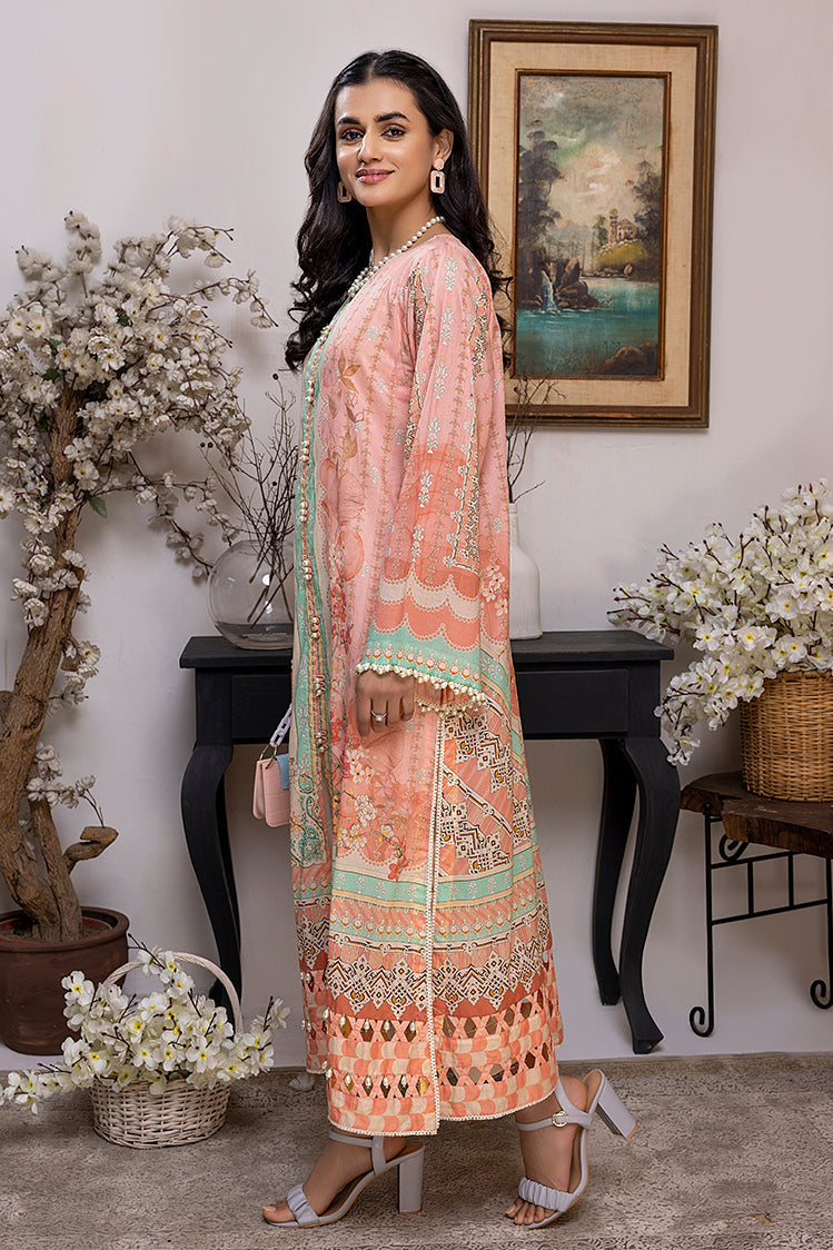 Picture of Ellena - 1-PC Unstitched Lawn Jacquard Kurti - Available at Raja Sahib