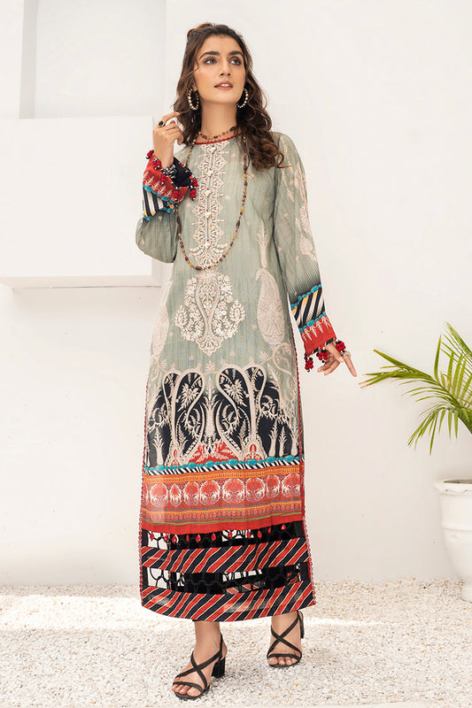 Picture of Ellena - 1-PC Unstitched Jacquard Kurti - Available at Raja Sahib