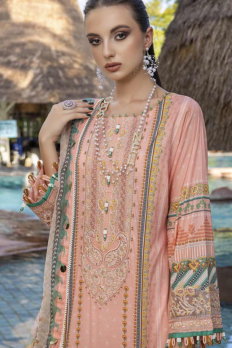 Picture of Ellena - 01 Aila Guzel Lawn Collection - Available at Raja Sahib