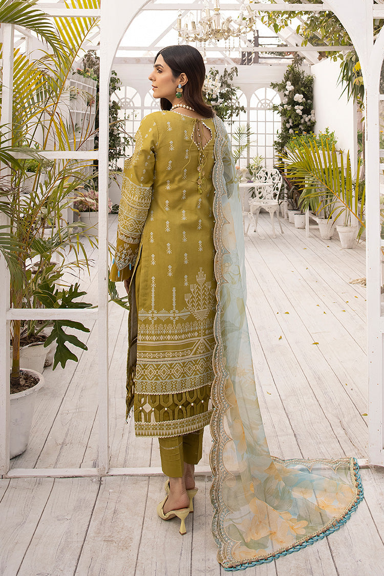 Picture of Ellena - 3-PC Unstitched Jacquard Suit - Available at Raja Sahib
