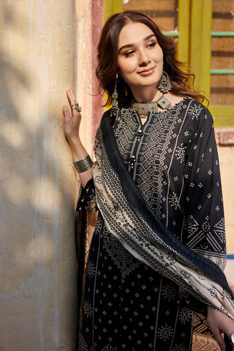 Picture of Ellena - 3-PC Unstitched Digital Printed Lawn Suit - Available at Raja Sahib