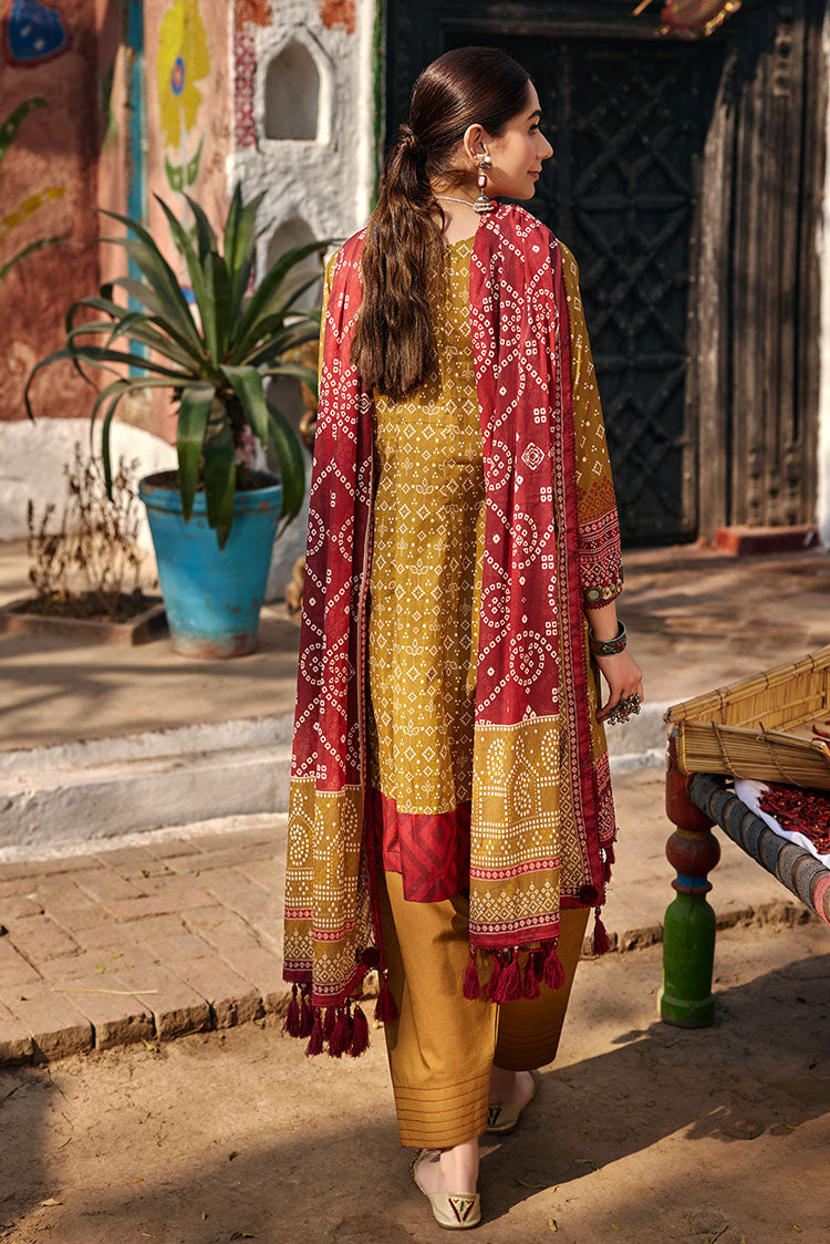 Picture of Ellena - 3-PC Unstitched Digital Printed Lawn Suit - Available at Raja Sahib