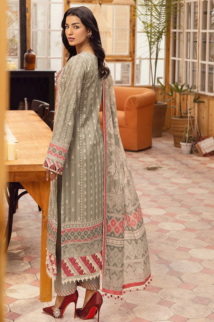 Picture of Ellena - 3-PC Unstitched Lawn Suit - Available at Raja Sahib