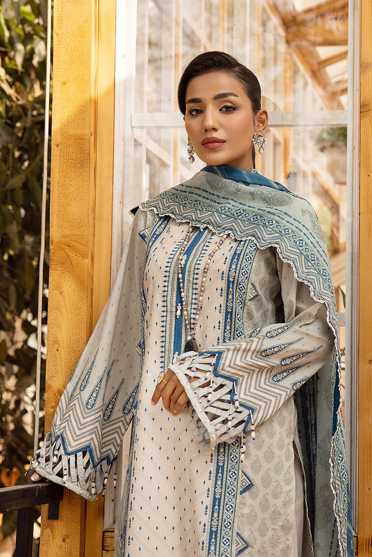 Picture of Ellena - 3-PC Unstitched Digital Printed Lawn Suit - Available at Raja Sahib