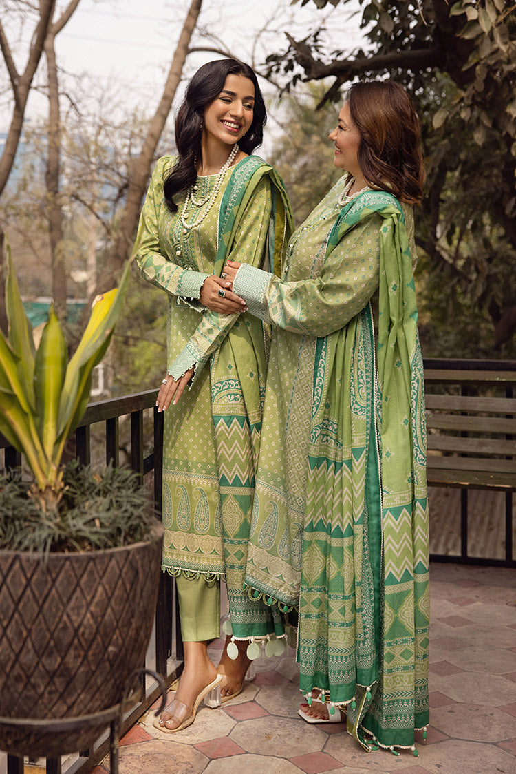 Picture of Ellena - 3-PC Unstitched Lawn Suit - Available at Raja Sahib