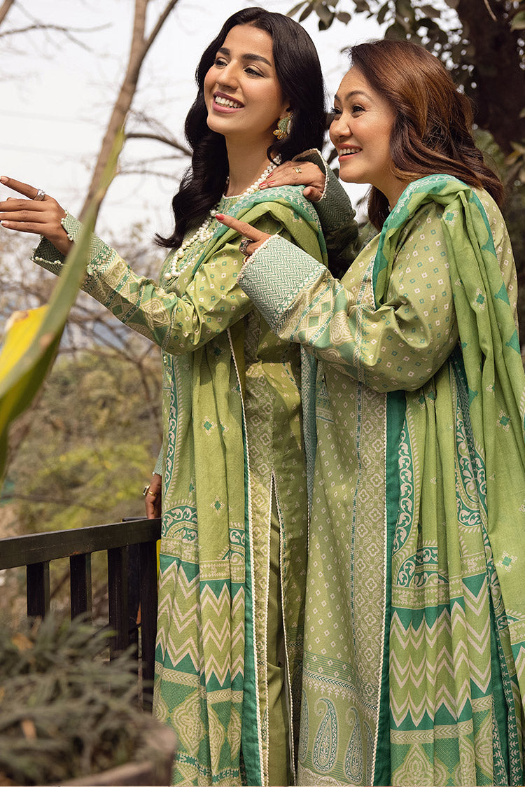 Picture of Ellena - 3-PC Unstitched Lawn Suit - Available at Raja Sahib